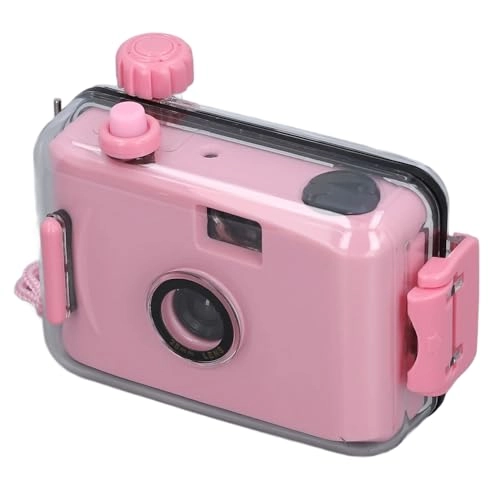 35mm Film Camera - Waterproof Case 3m f/9 28MM Light Pink