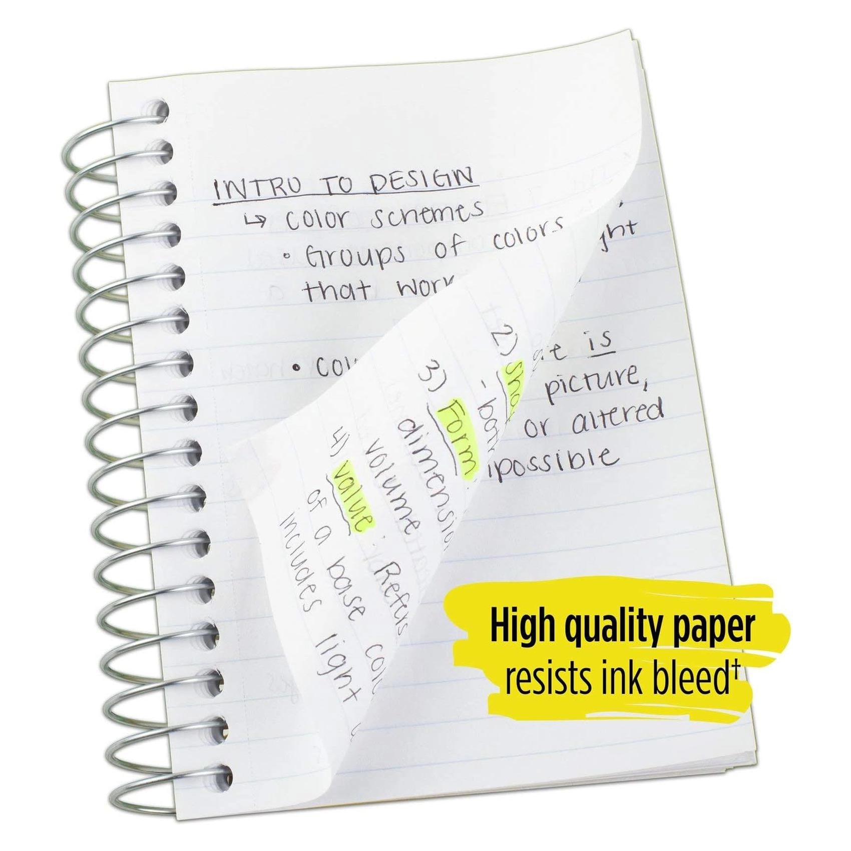 5 Star College Ruled Notebook - Lined 200 Sheets