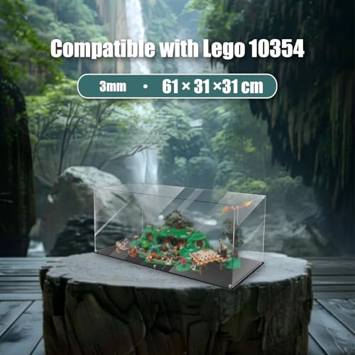 Acrylic Display Case for LEGO 10354 The Shire
