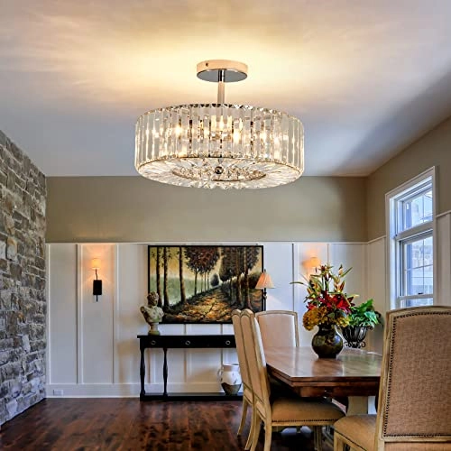 Crystal Chandelier - Dimmable
