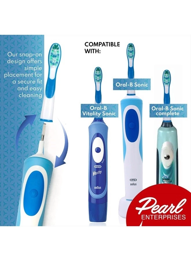 Sonic Replacement Heads - 4 Count Indicator Bristles