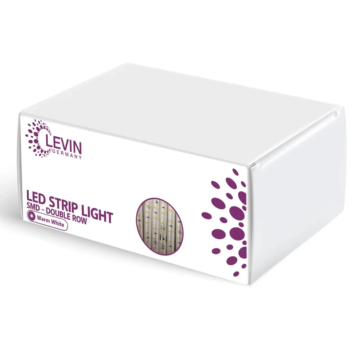 Levin SMD LED Strip Light Double Row - 50 m