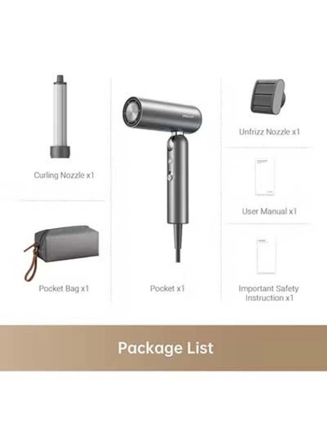 GLORY HAIR DRYER - 1600W 110000rpm 70m/s