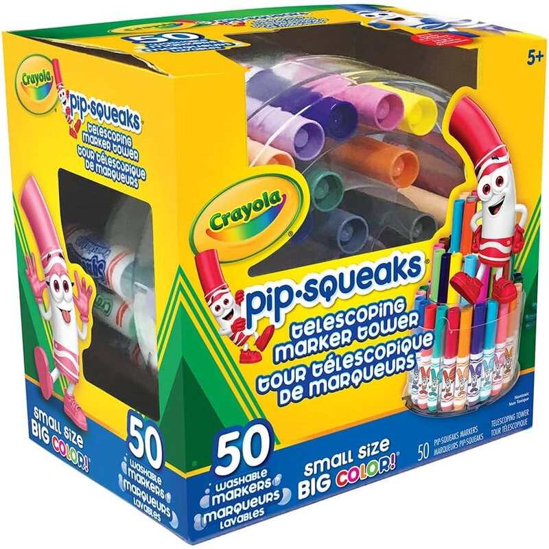 Pip-Squeaks Washable Mini Marker Set - Multicolor