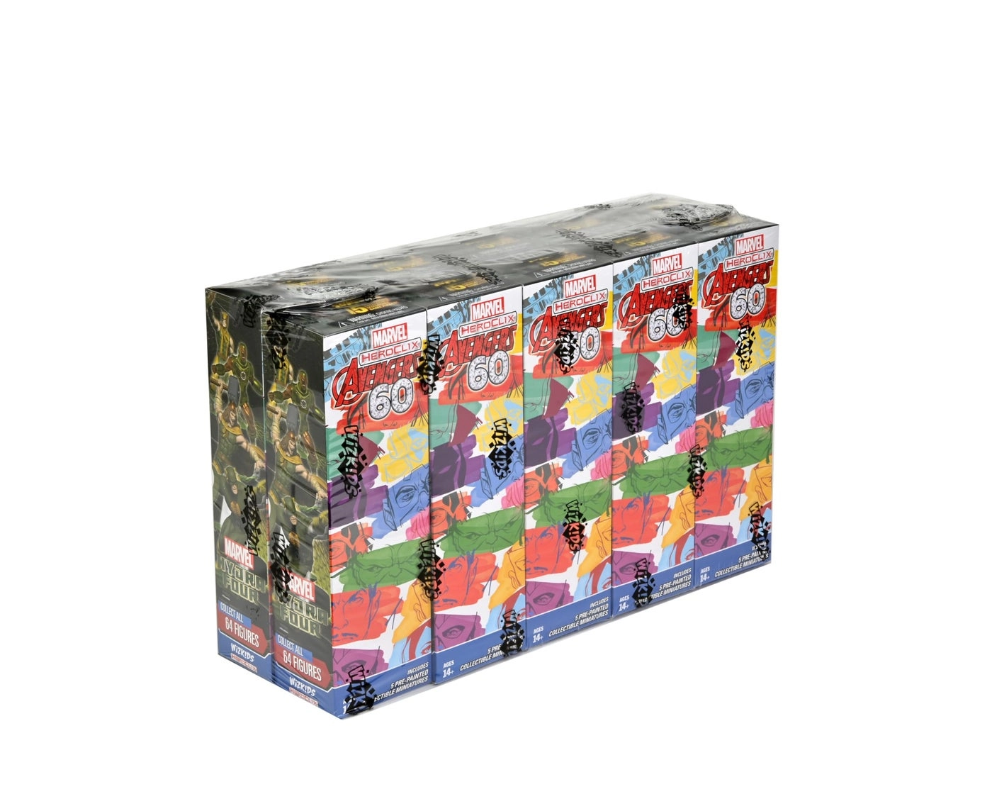 Marvel HeroClix: Avengers 60th Anniversary Booster Brick