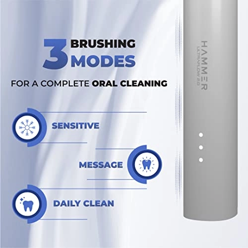 Ultra Flow 2.0 - 2 Replaceable Brush Heads Rechargeable