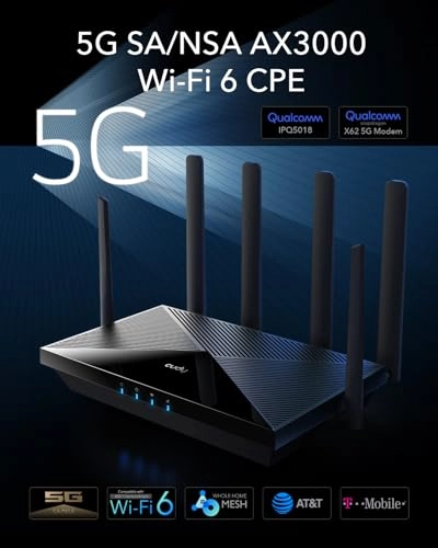 P5 - 5G NR SA NSA WiFi 6 3000Mbps
