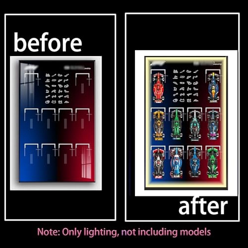 Display Wall Plaque - Magnetic 50 x 80 cm With light-c