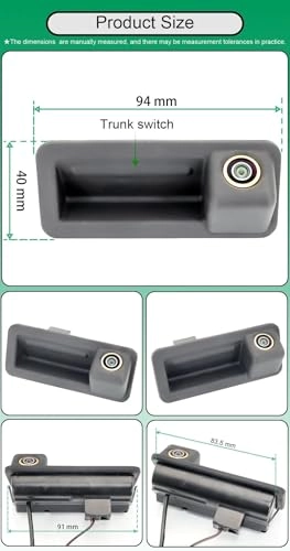 Rear View Camera - Night vision Wire AHD 720P