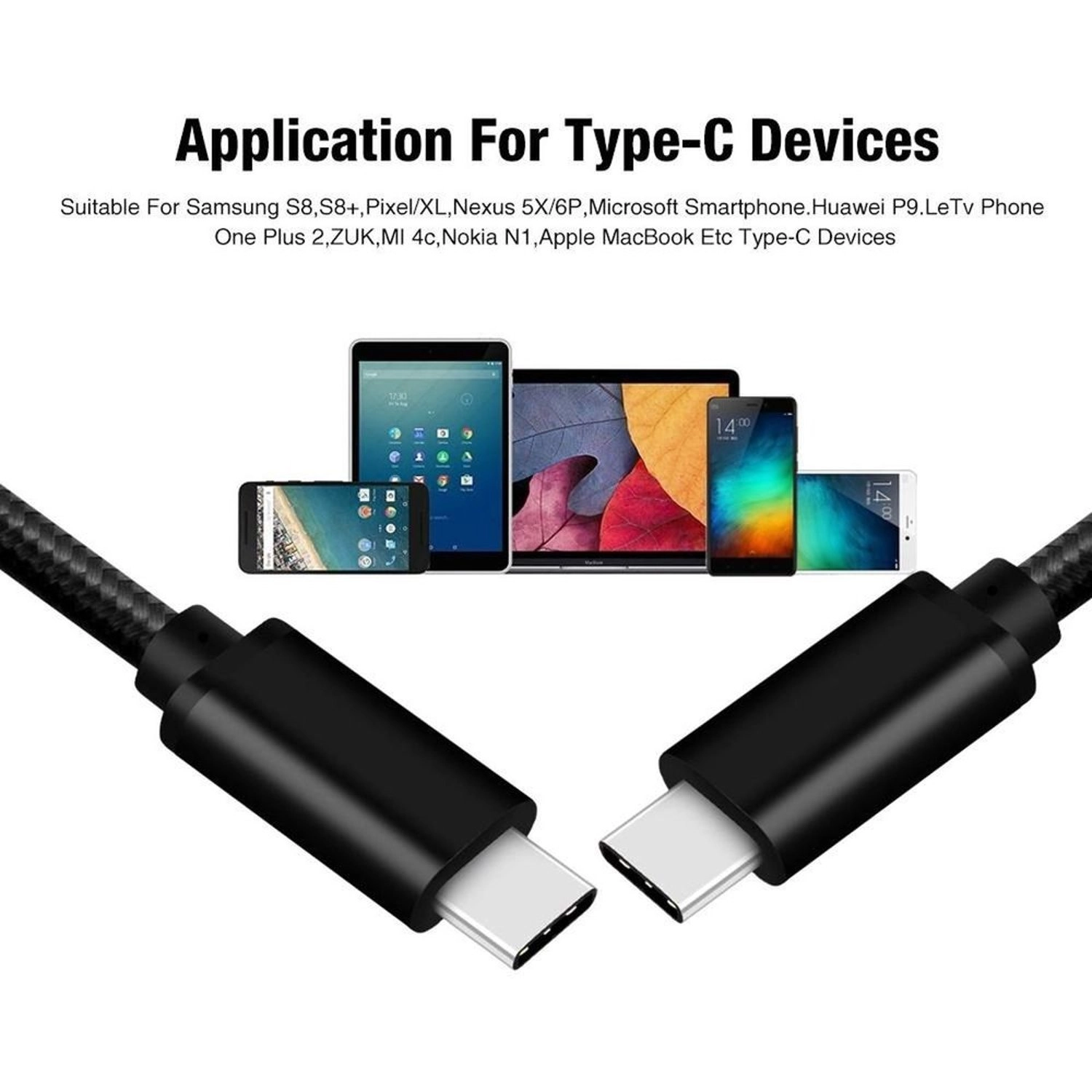 USB-C To USB-C Cable - 1m