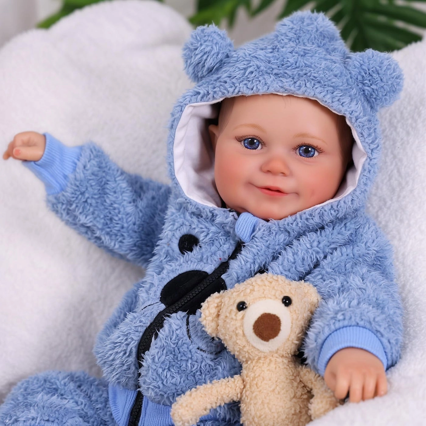 Reborn Baby Doll - 18 Inches Vinyl Boy Ages 3+