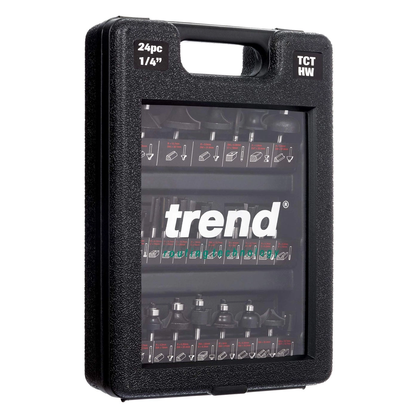 Router Bit Starter Set - 14 Inch 24 Piece