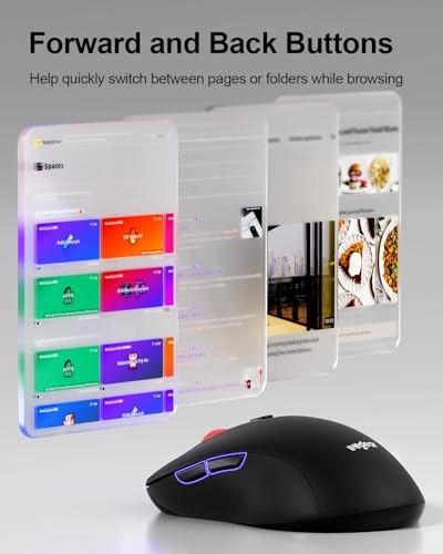 MW17 Slim Mini Cordless Mouse - USB