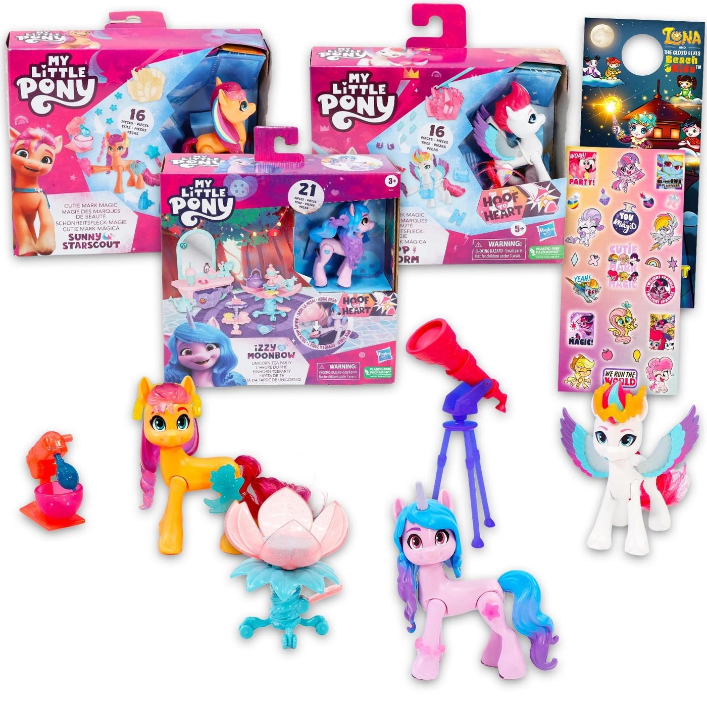 Cutie Mark Magic Doll - 2 + Izzy Unicorn - Tea Party
