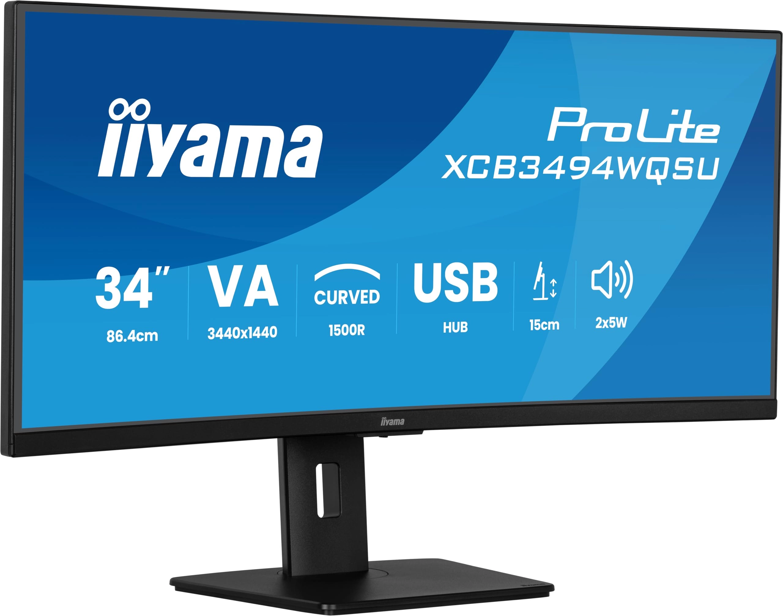 iiyama XCB3494WQSU-B1 - 34 Inches 3440x1440