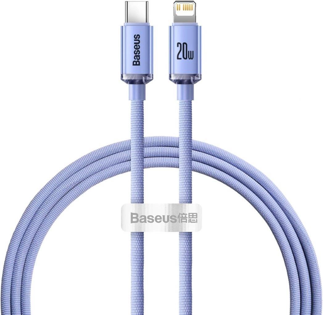 Crystal Shine Type-C to Lightning Fast Charging Data Cable 1.2m