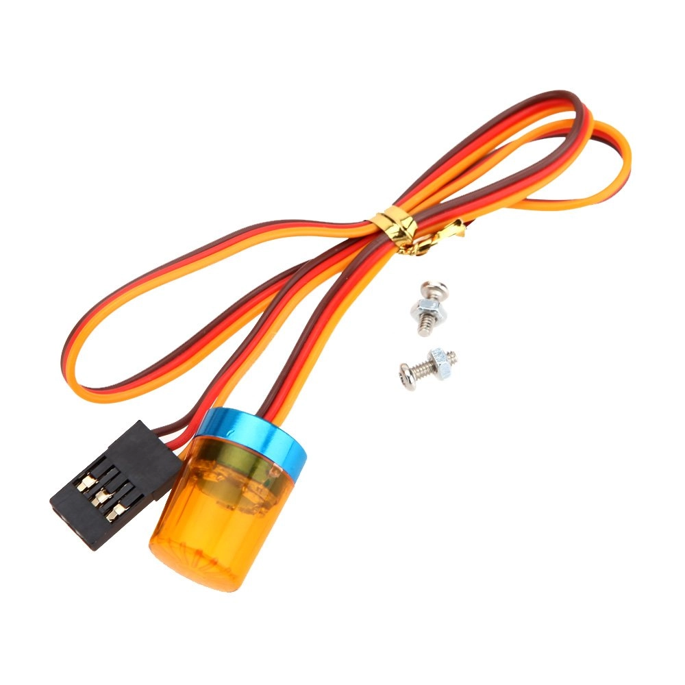 KEEDA RC LED Police Flash Lights Alarm Lamp - 1/8 1/10 1/12 1/16