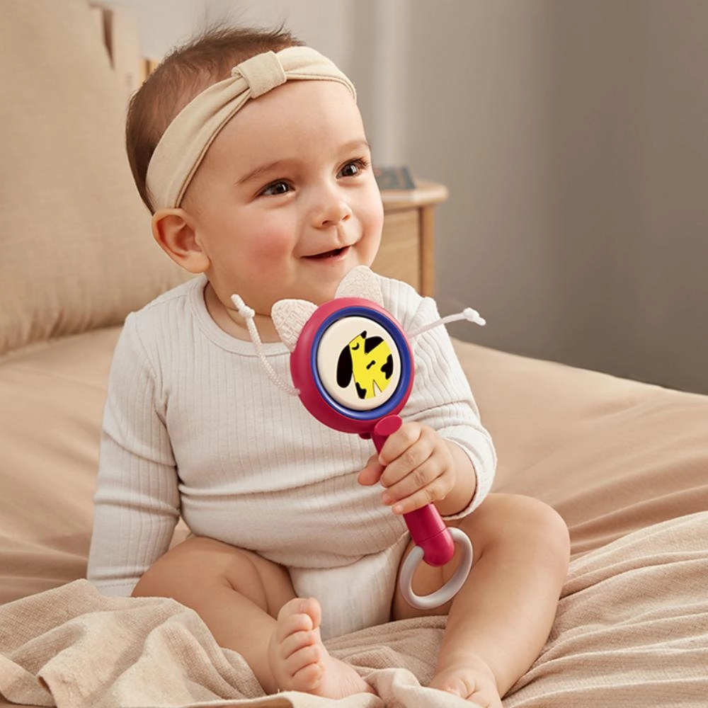 Baby 3-In-1 Rattle - 3 to 6 months ABS