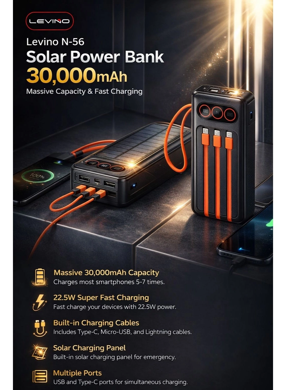 N56 - 30000mAh 22.5W