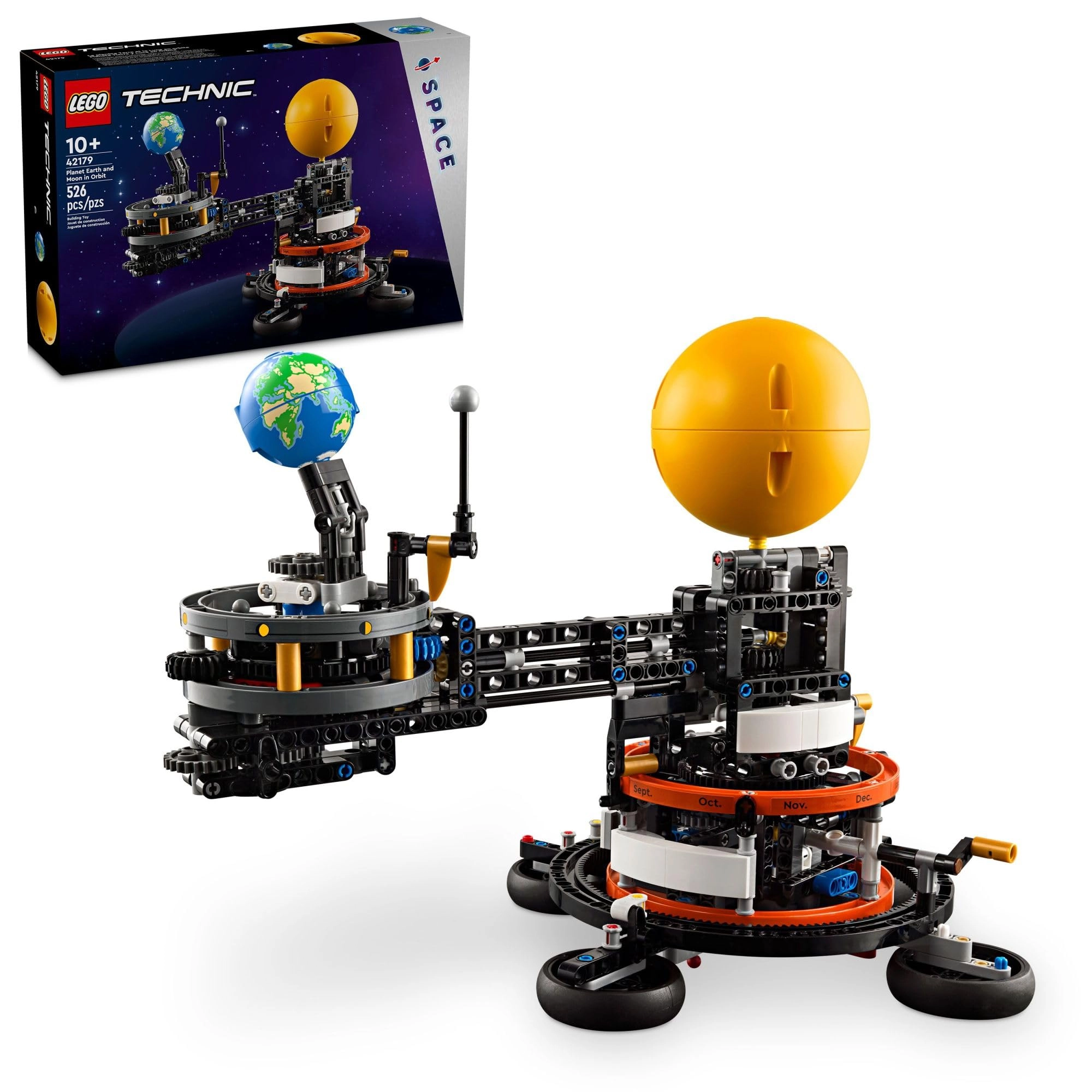 Technic Planet Earth and Moon in Orbit (42179) - 10+ Solar System
