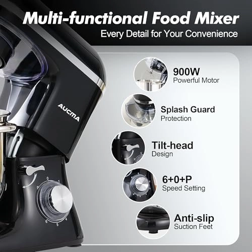 Stand Mixer - 8 Quarts 900 watts