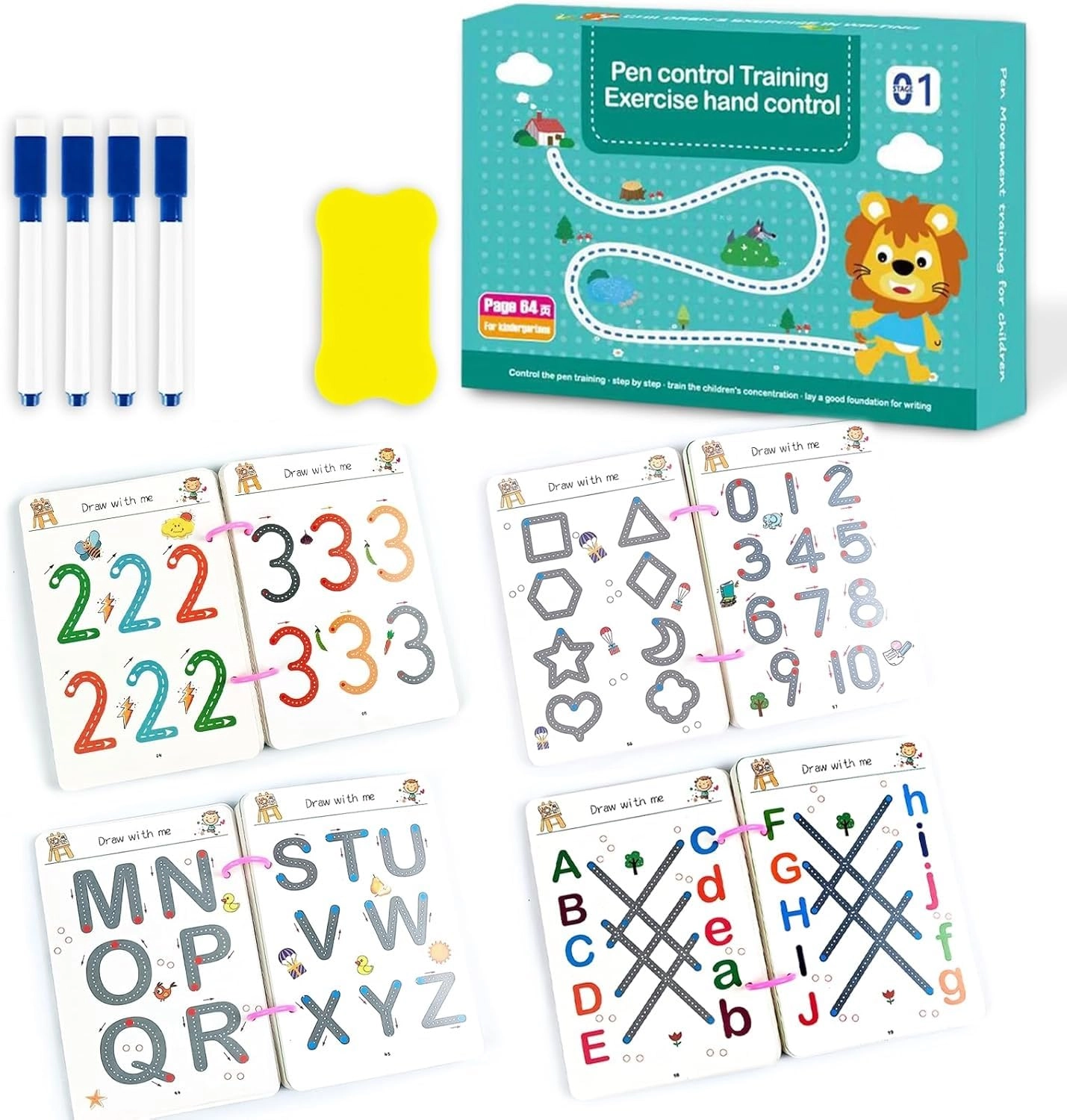Amitasha Space - Tracing Book 3-5 Year 1 piece