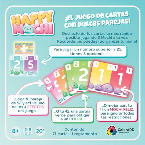 Happy Mochi - Card Game (Spanish)