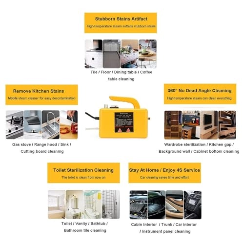Steam Cleaner - 3.5 bar 170 Milliliters