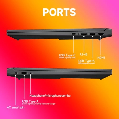 Victus RTX 4050 TPN-Q279 - 15.6'' Ryzen 7-7445HS 32GB DDR5 1TB SSD Bundle