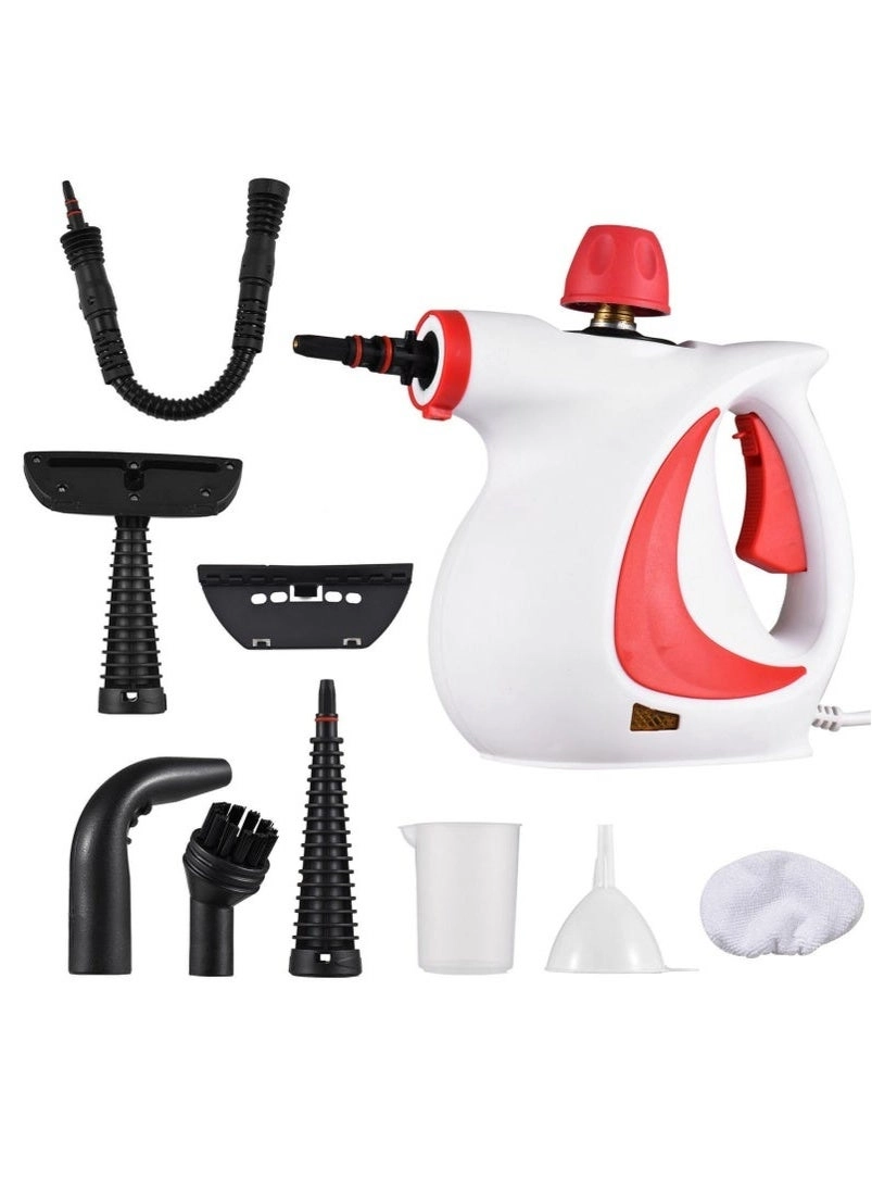 Handheld Pressurized Steam Cleaner - 900-1050W 220°F-230°F