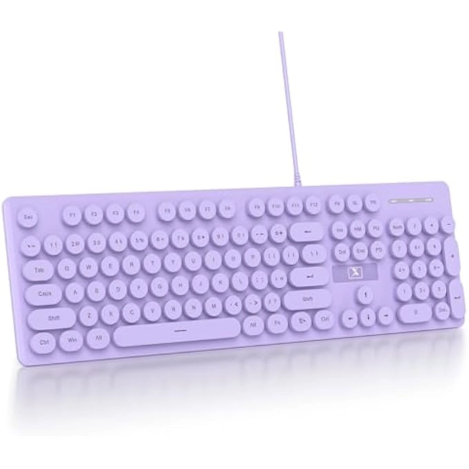 Ergonomic Wireless Rechargeable Bluetooth Keyboard - Wired/Wireless