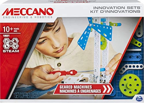 Geared Machines - Set 3 S.T.E.A.M. Building Kit for Ages 10 and up