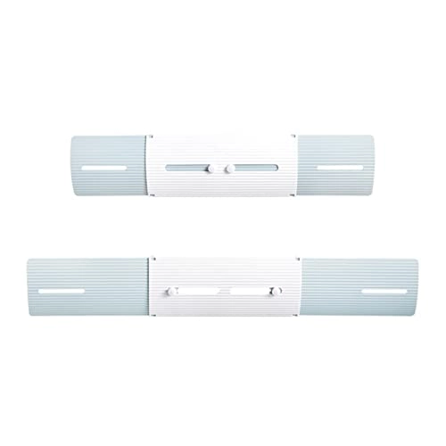 Air Conditioner Deflector - Adjustable Blue and White 540-700mm