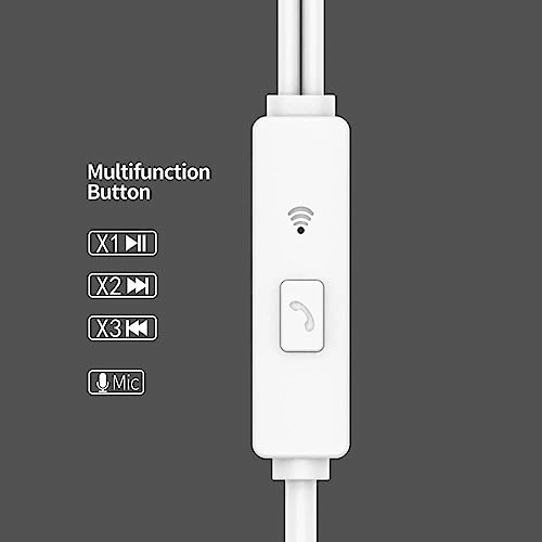 Half in Ear Headphones Wired Earbud