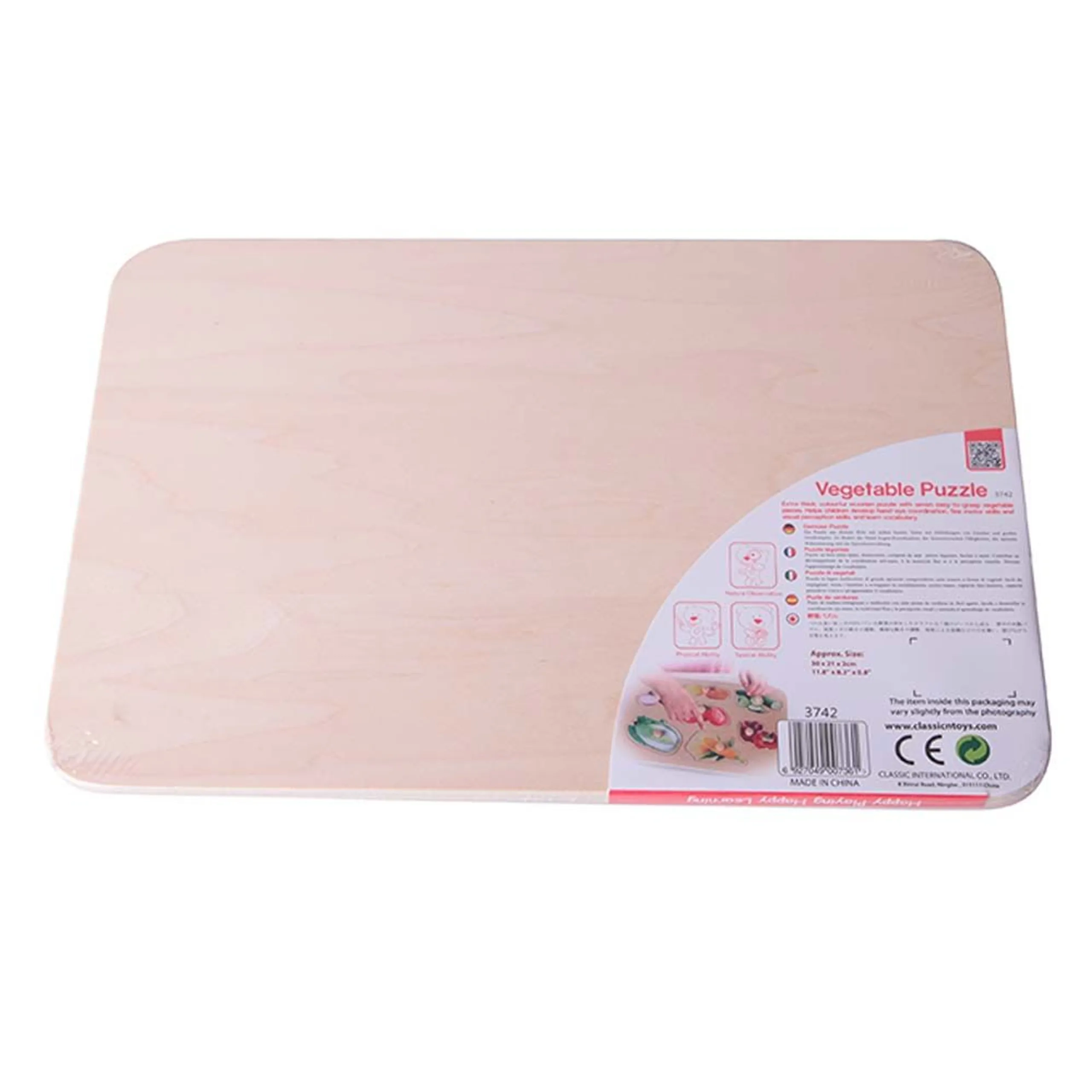 Vegetable Puzzle - Suitable for 18 months & above 8 Pcs