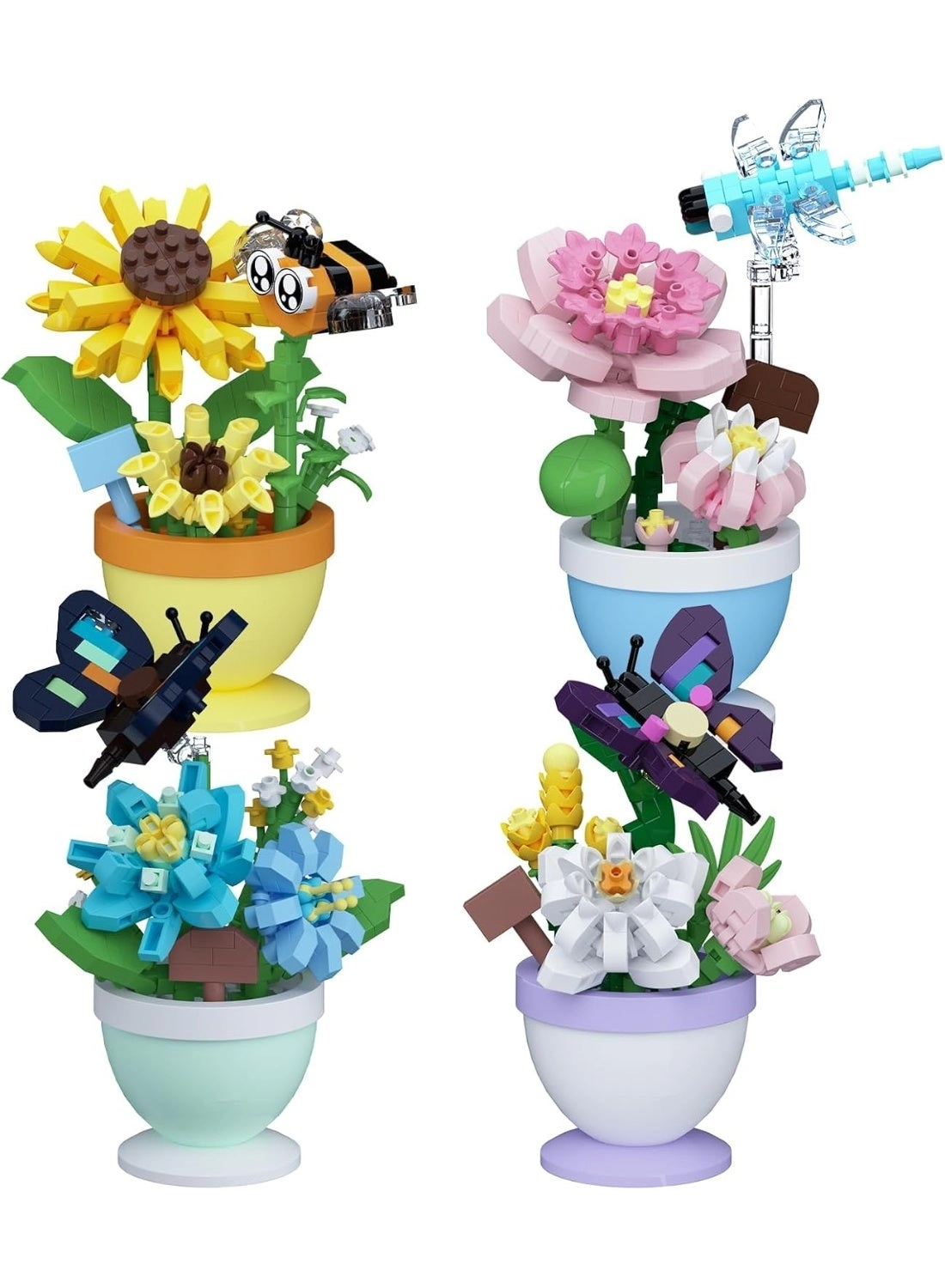 KASTWAVE Mini Flower Bonsai - 4 piece(s)