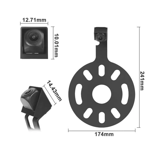 Rear View Parking Camera - Night Vision 1080p/720p