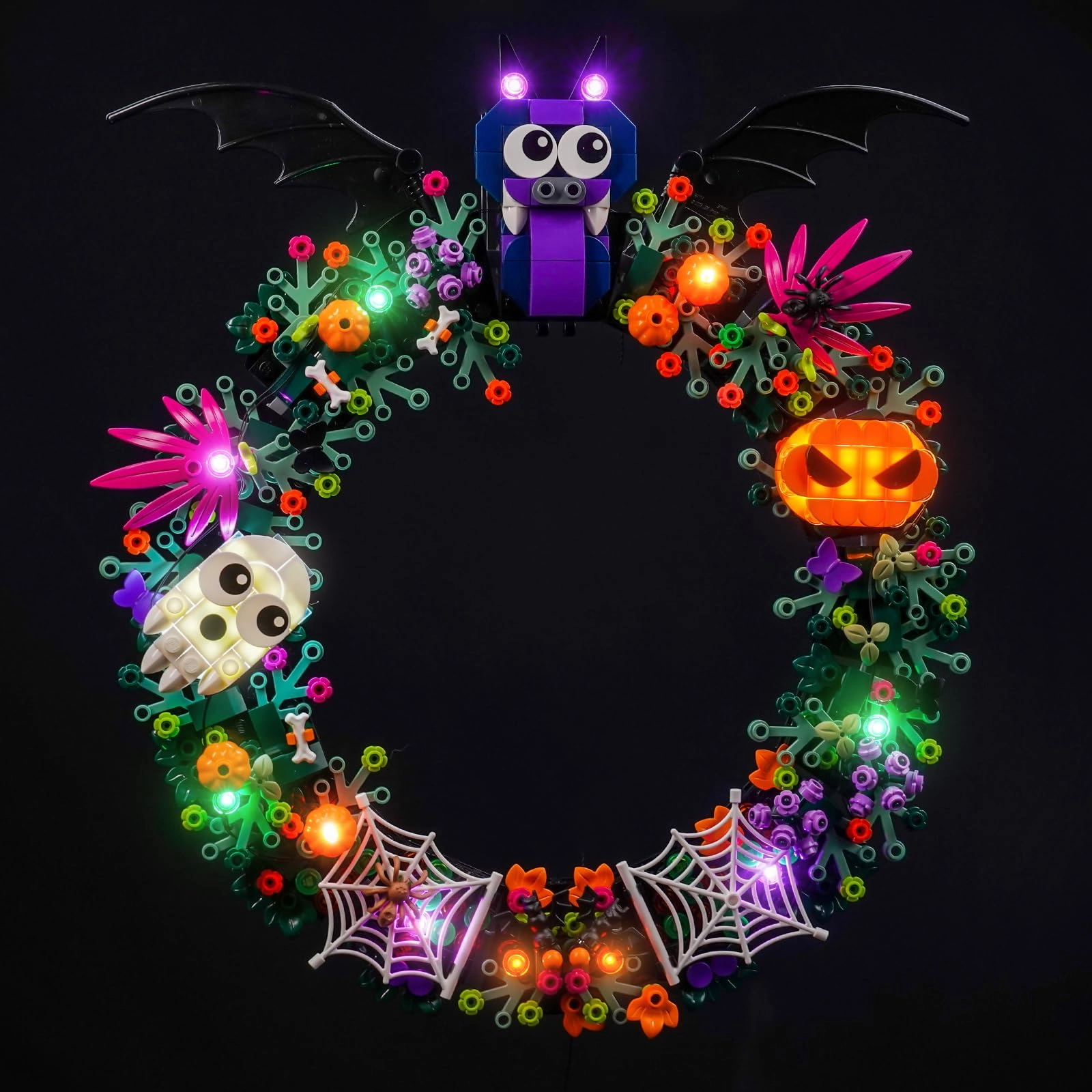 40825 Halloween Wreath - Light Kit DIY