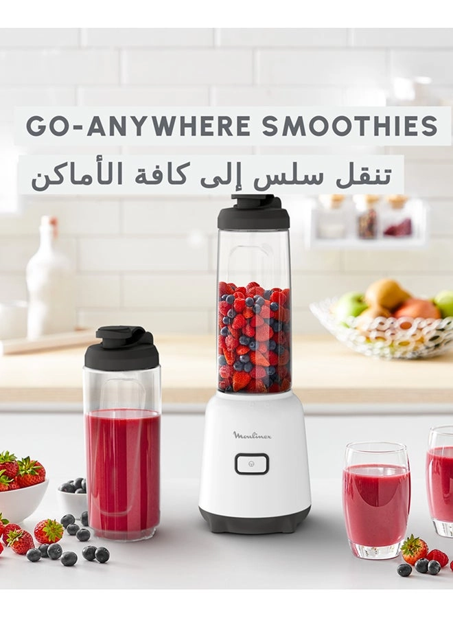 LM15F127 - Portable smoothies Tritan bottles Easy-cleaning removable blades