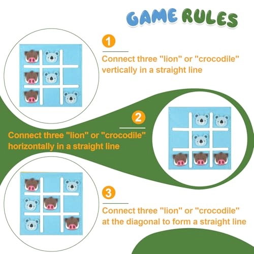 Tic Tac Toe - 2 months and up 16 pieces