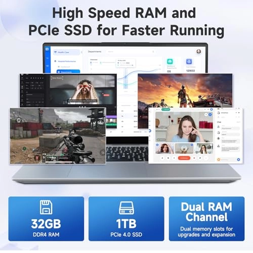 N154R - 15.6'' Core i3-1215U 32GB DDR4 1TB SSD