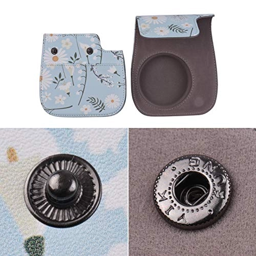 Instant Camera Accessories Kit + Camera Bag + Camera Strap + Photo Album + Photo Clips + Photo Frame + Hanging String + Stickers + Pen + Filt - 12-in-1 leather