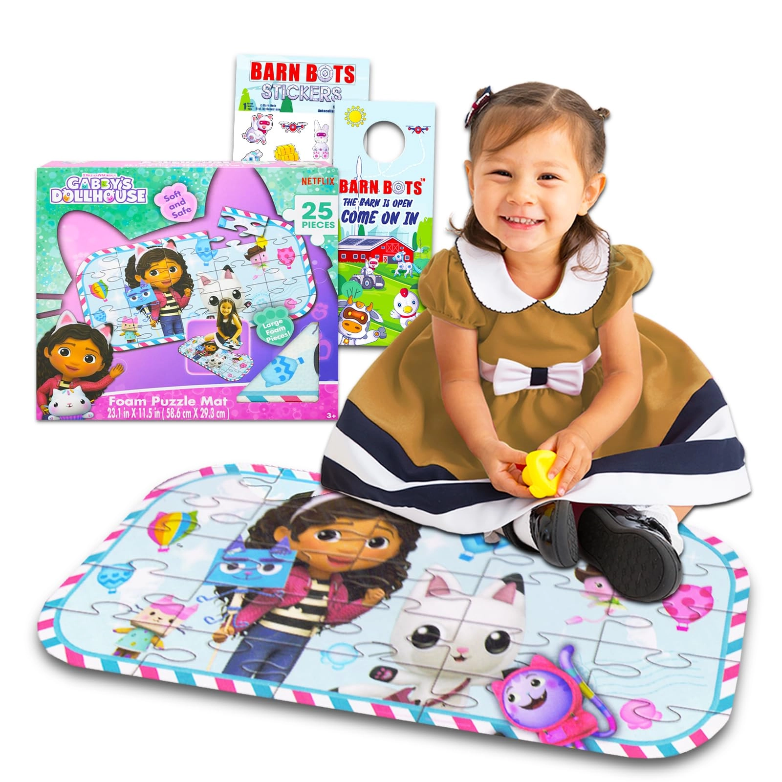 DreamWorks Gabby's Dollhouse Puzzle - 25 pcs