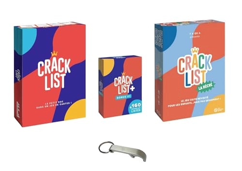 Crack List + Crack List Plus + La Recrée - French Version + Decap