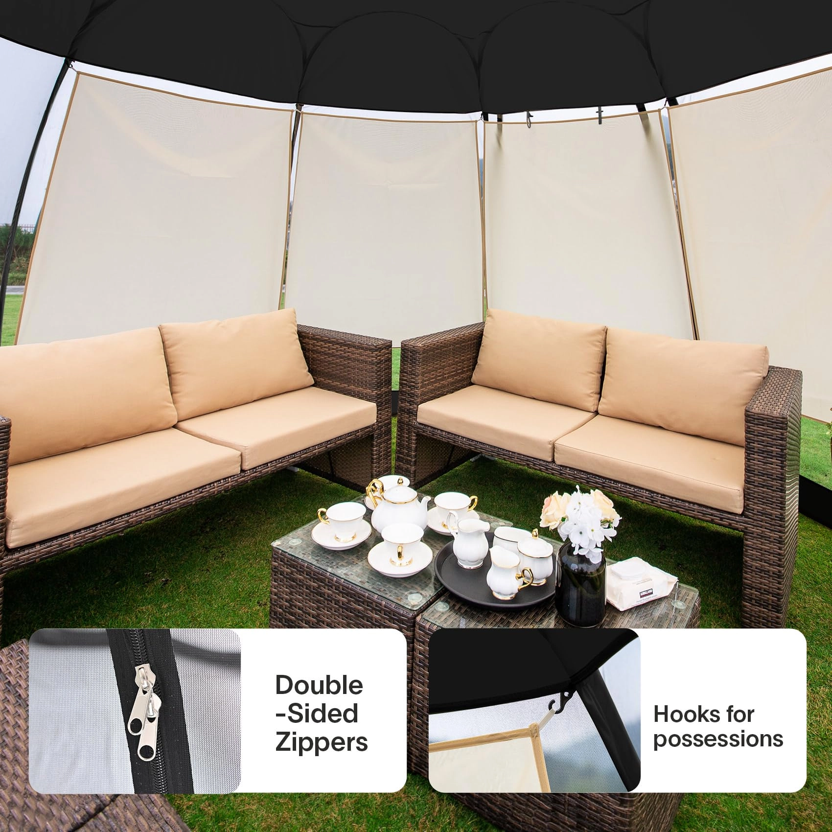 Pop Up Screen House - 9 square meters