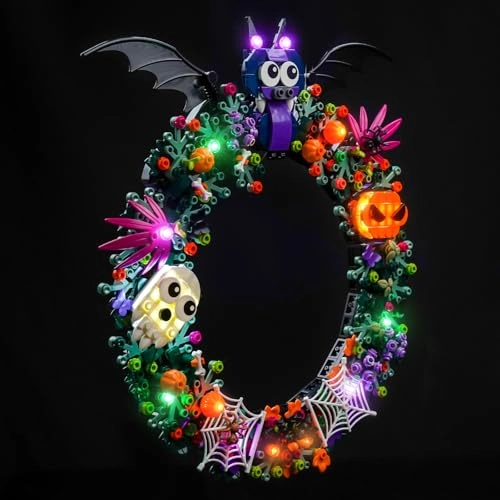 40825 Halloween Wreath - Light Kit DIY