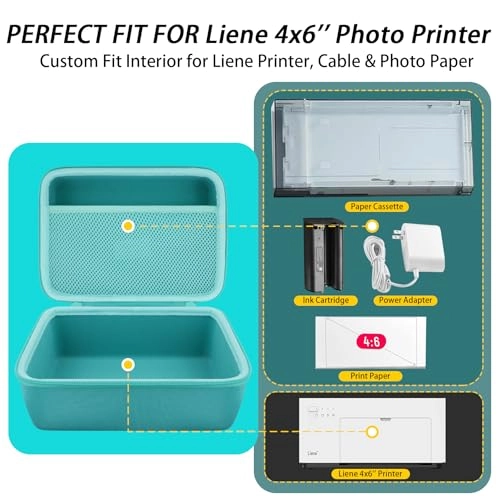 Liene 4x6 Photo Printer Case - 4x6 inches