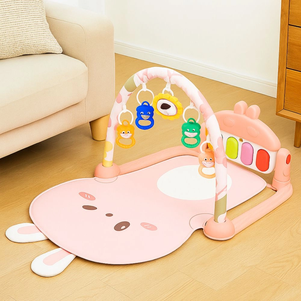 Cute Rabbit Baby Play Gym - Rabbit-themed 0 +