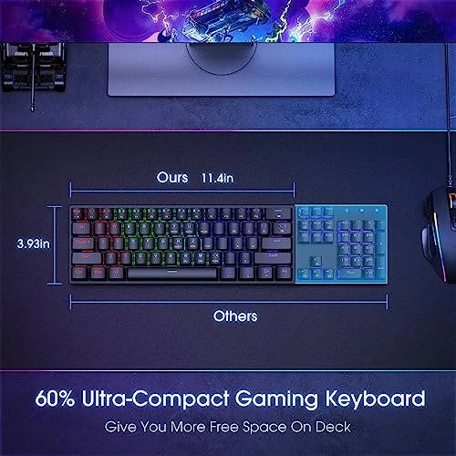 60% Mechanical Gaming Keyboard - Wired