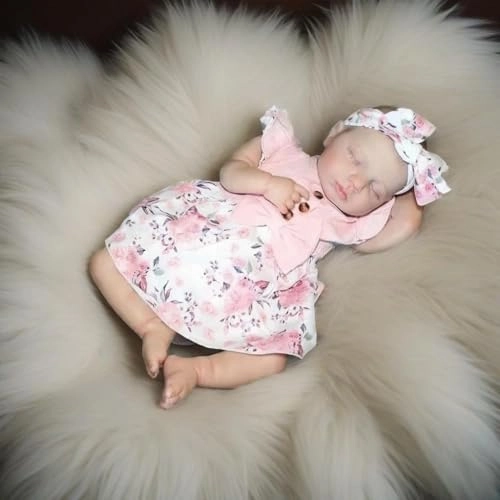 Loulou Reborn Baby Doll - 20 inch Full Body Vinyl Girl Ages 3+
